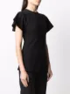 Jil Sander short-sleeve ruffle blouse