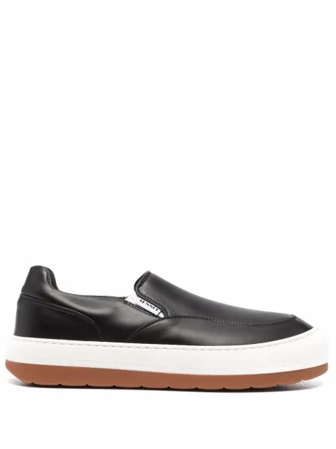Sunnei tenis slip-on con paneles