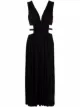 Image 1 of Erika Cavallini cut-out V-neck dress