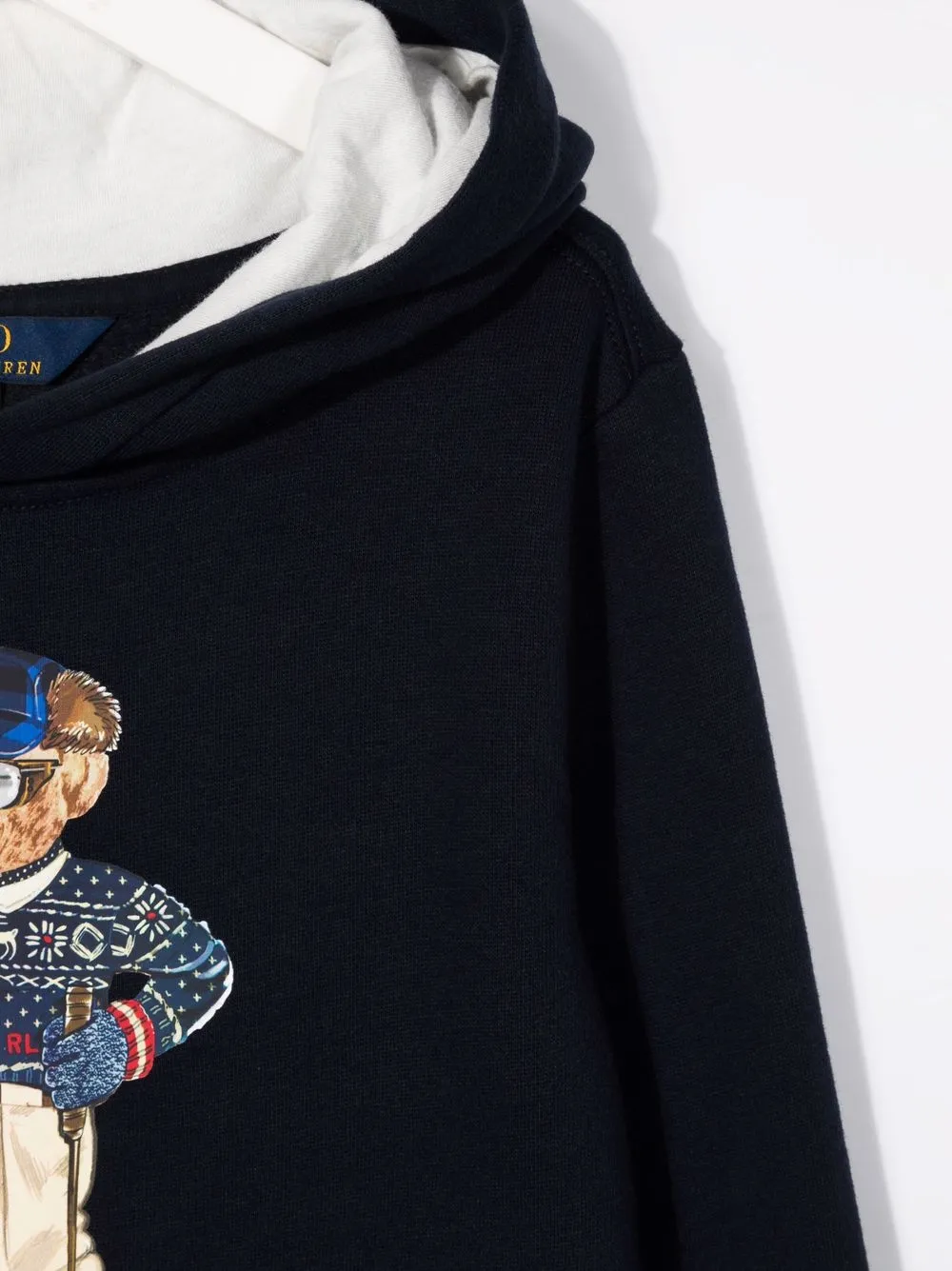 фото Ralph lauren kids платье с капюшоном и принтом