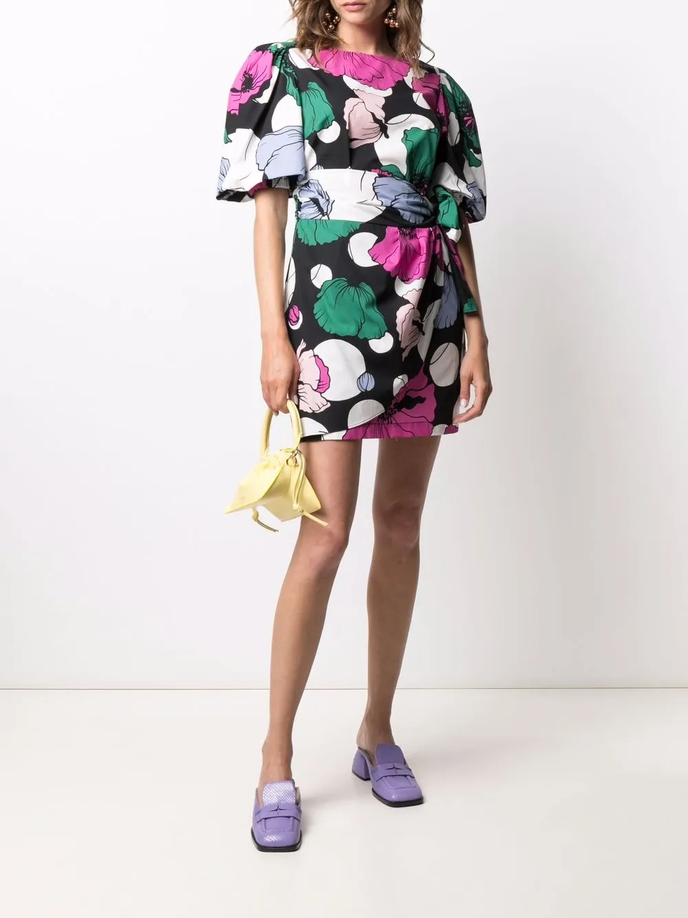 фото Gina платье с цветочным принтом