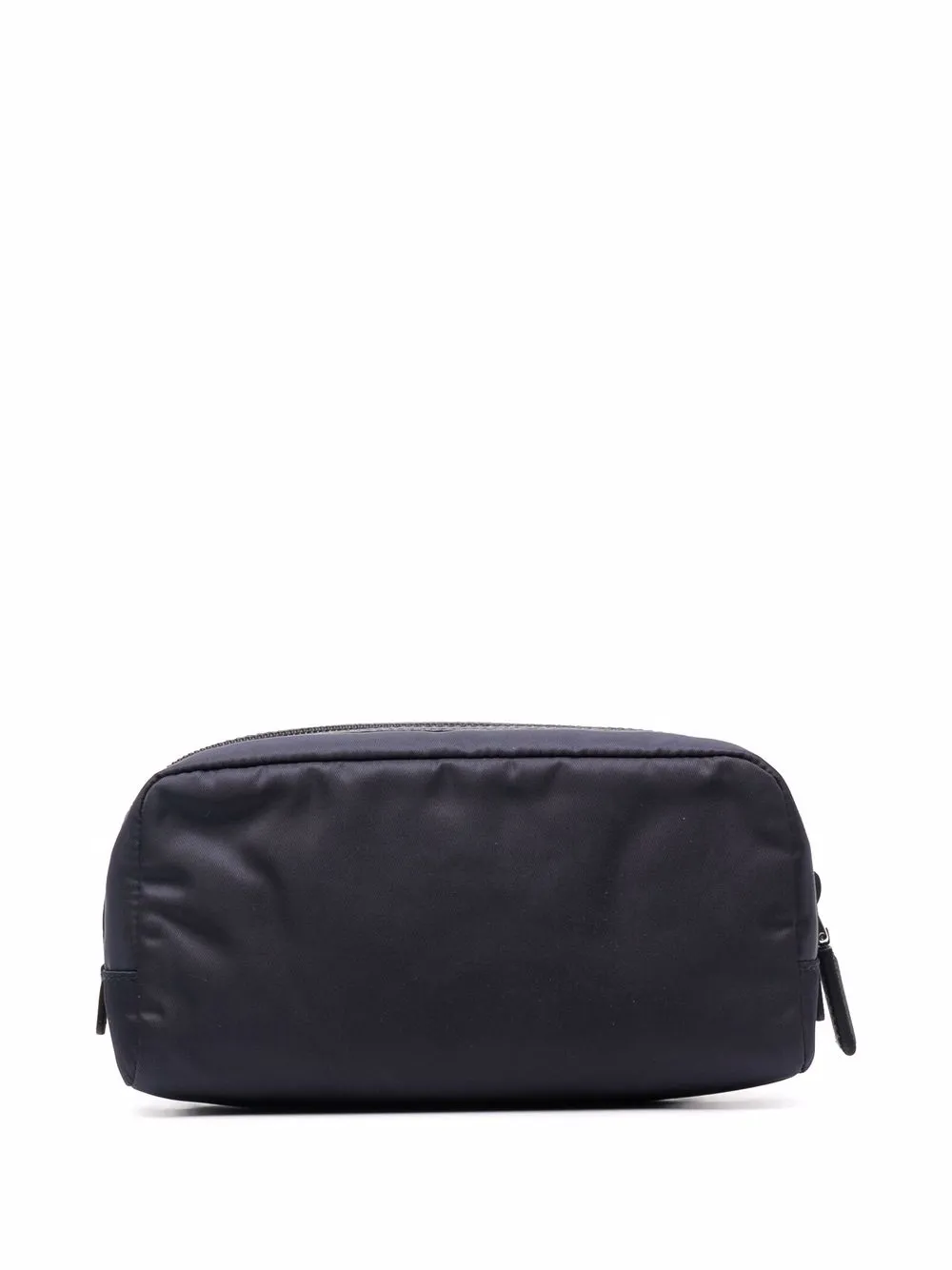 Prada Toilettas met logoplakkaat - Blauw