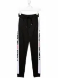 POLO RALPH LAUREN KIDS logo-print drawstring track pants - Black