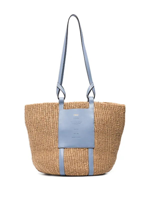 large straw tote bag