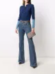 Imagem 2 de Tory Burch Clutch com alça de punho Perry Bombé