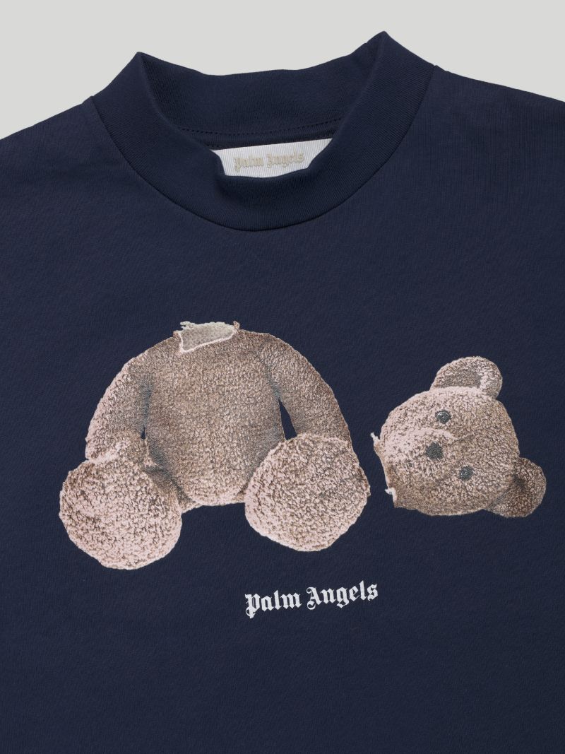 BEAR T-SHIRT in blue - Palm Angels® Official