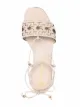 Tory Burch woven-strap lace-up sandals