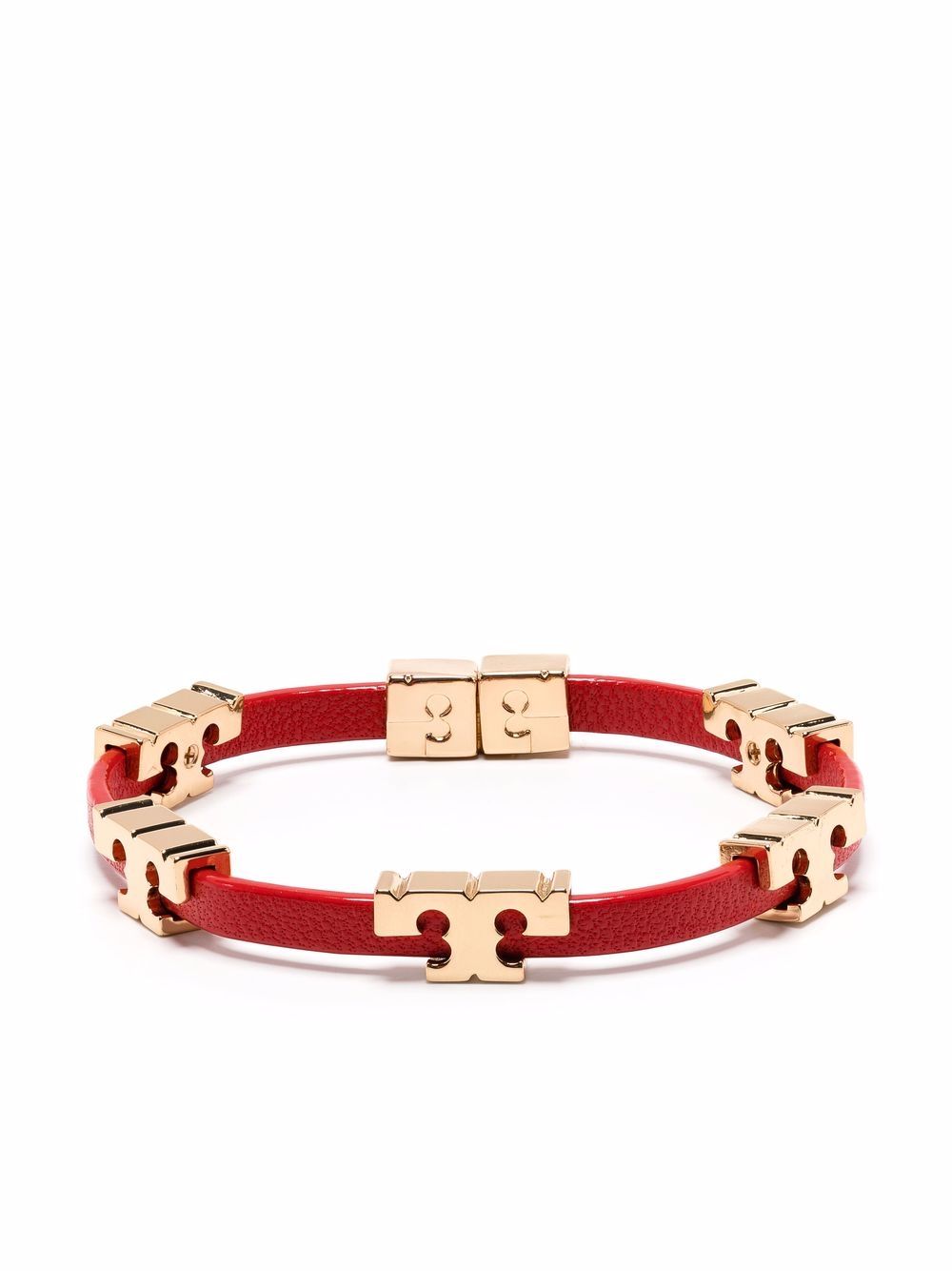 фото Tory burch позолоченный браслет serif-t