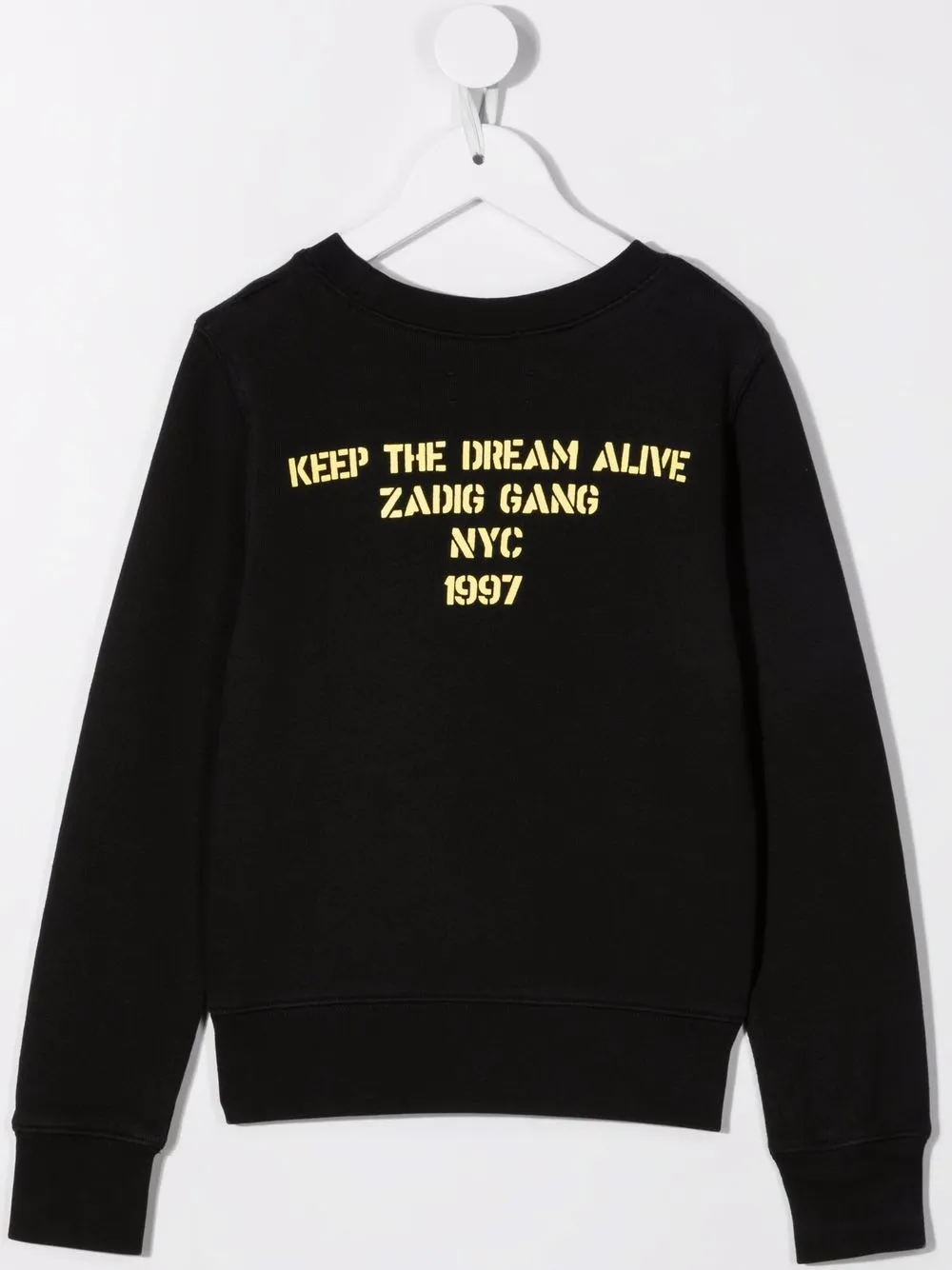 фото Zadig & voltaire kids толстовка с логотипом