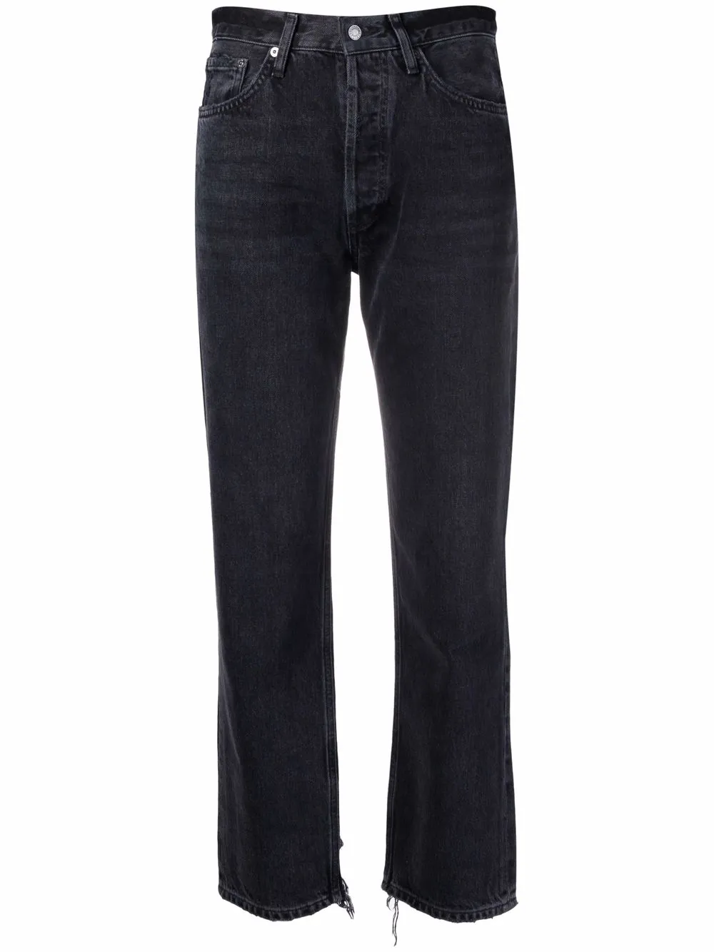 

AGOLDE jeans capri Lana - Negro