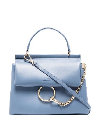 Chloe small faye on sale leather shoulder bag