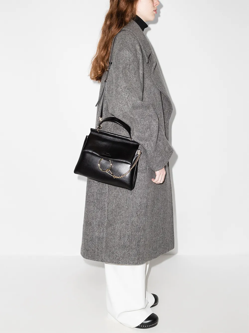 Image 2 of Chloé Faye leather shoulder bag