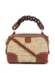 Imagem 1 de Chloé Bolsa Daria mini com recorte de ráfia