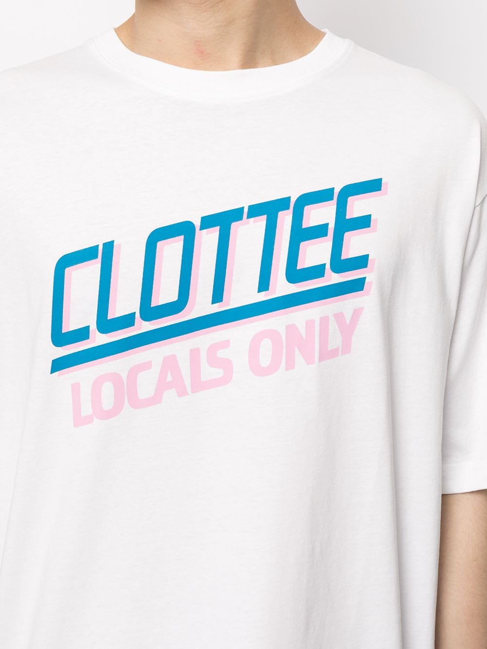 фото Clot футболка locals only с графичным принтом