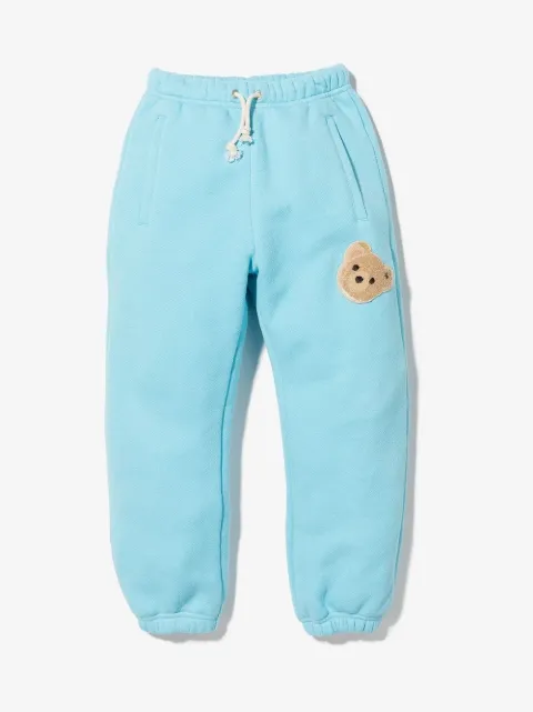 Palm Angels Kids Bear avsmalnande trackpants
