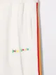 Palm Angels Kids PALM ANGELS TRACK PANT WHITE MULTICOLOR