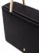 Amina Muaddi Amini Gilda logo-plaque tote bag