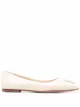 Imagem 1 de Tory Burch Sapatilha de couro com efeito de pele de crocodilo