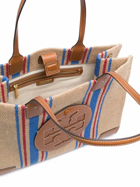 tory burch striped tote