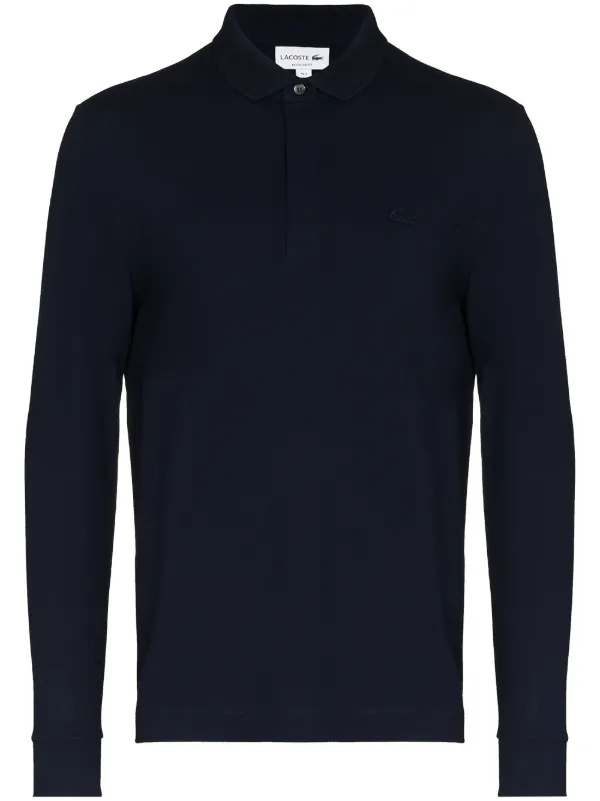 Lacoste polo neck sales