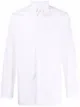 Image 1 of Givenchy logo-plaque cotton shirt