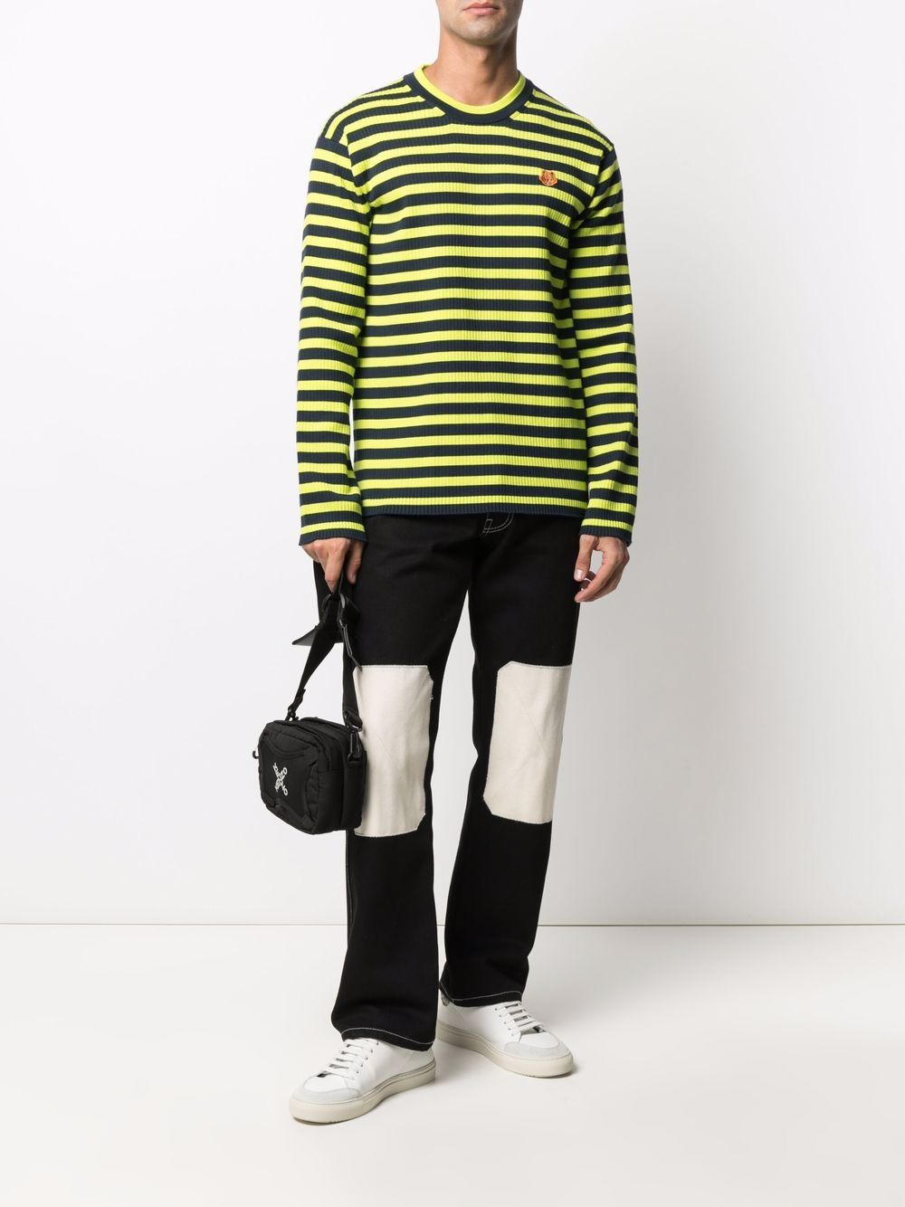 Image 2 of Kenzo horizontal-stripe jumper