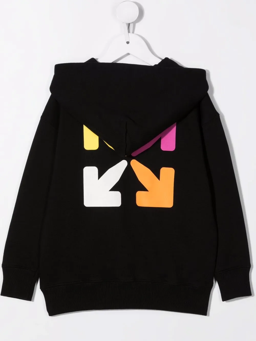 Off-White Kids logo print zip hoodie | Girls Hoodies & Sweatshirts | Image 2
