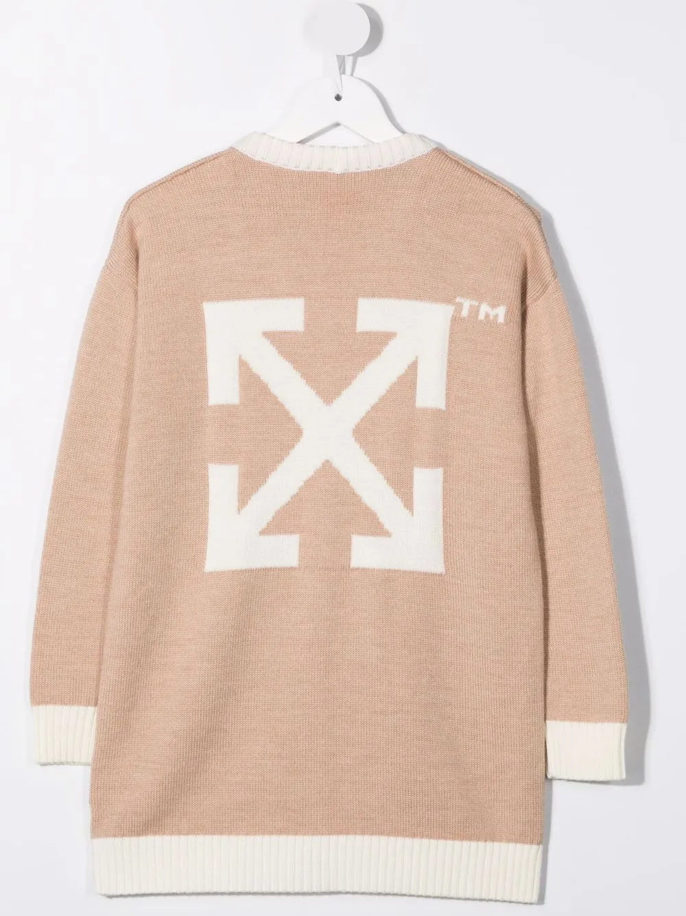 Off-White Kids Arrows-motif cardi-coat | Girls Cardigans | Image 2