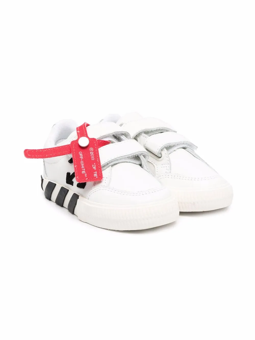 

Off-White Kids tenis bajos Lea Vulcanized - Blanco