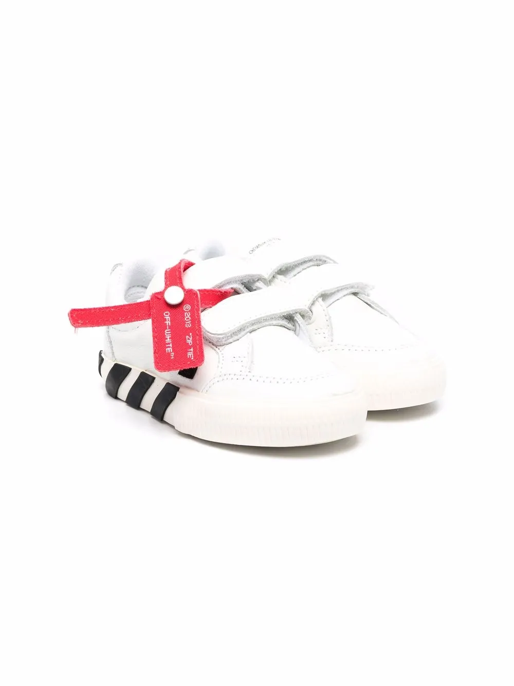 

Off-White Kids tenis bajos Vulcanized - Blanco