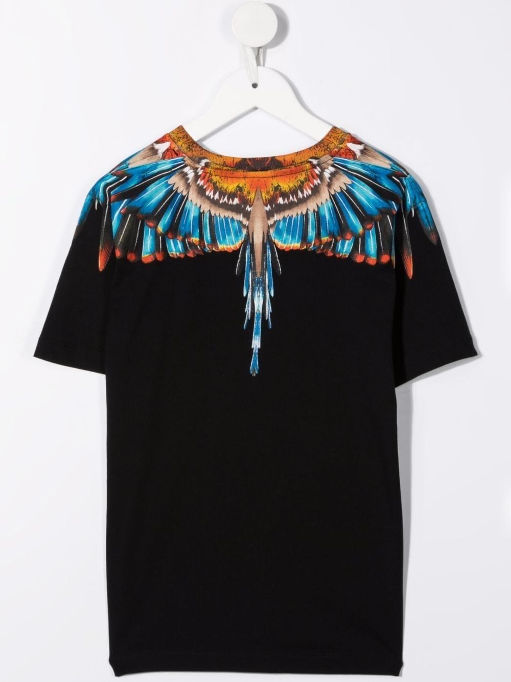 Marcelo Burlon County Of Milan Kids T-shirt met vleugelprint - Zwart