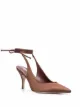 Image 2 of The Attico Venus 90mm ankle-tie pumps