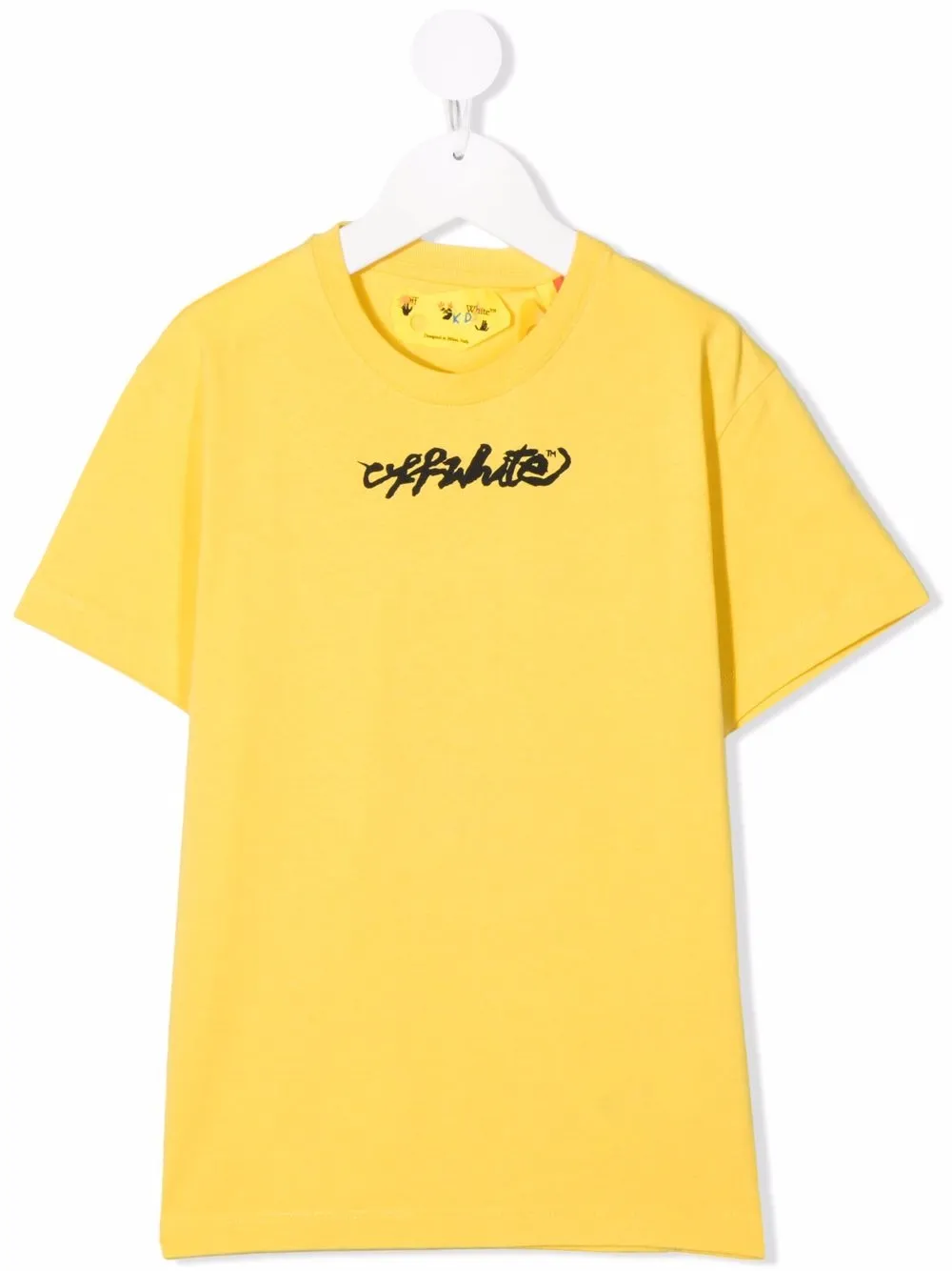 

Off-White Kids Off Script Arrows T-shirt - Yellow