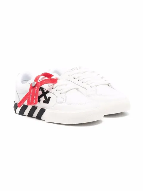 Off-White Kids Vulcanized low-top sneakers
