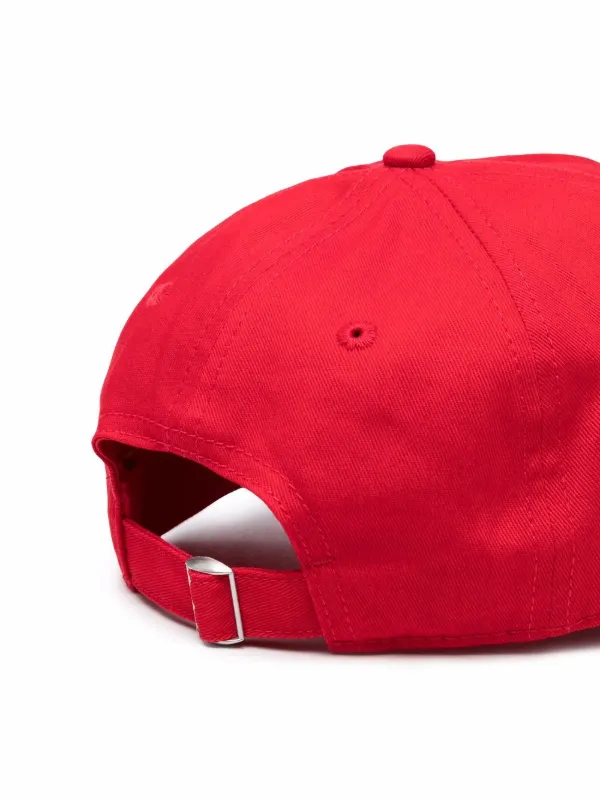 off white red cap