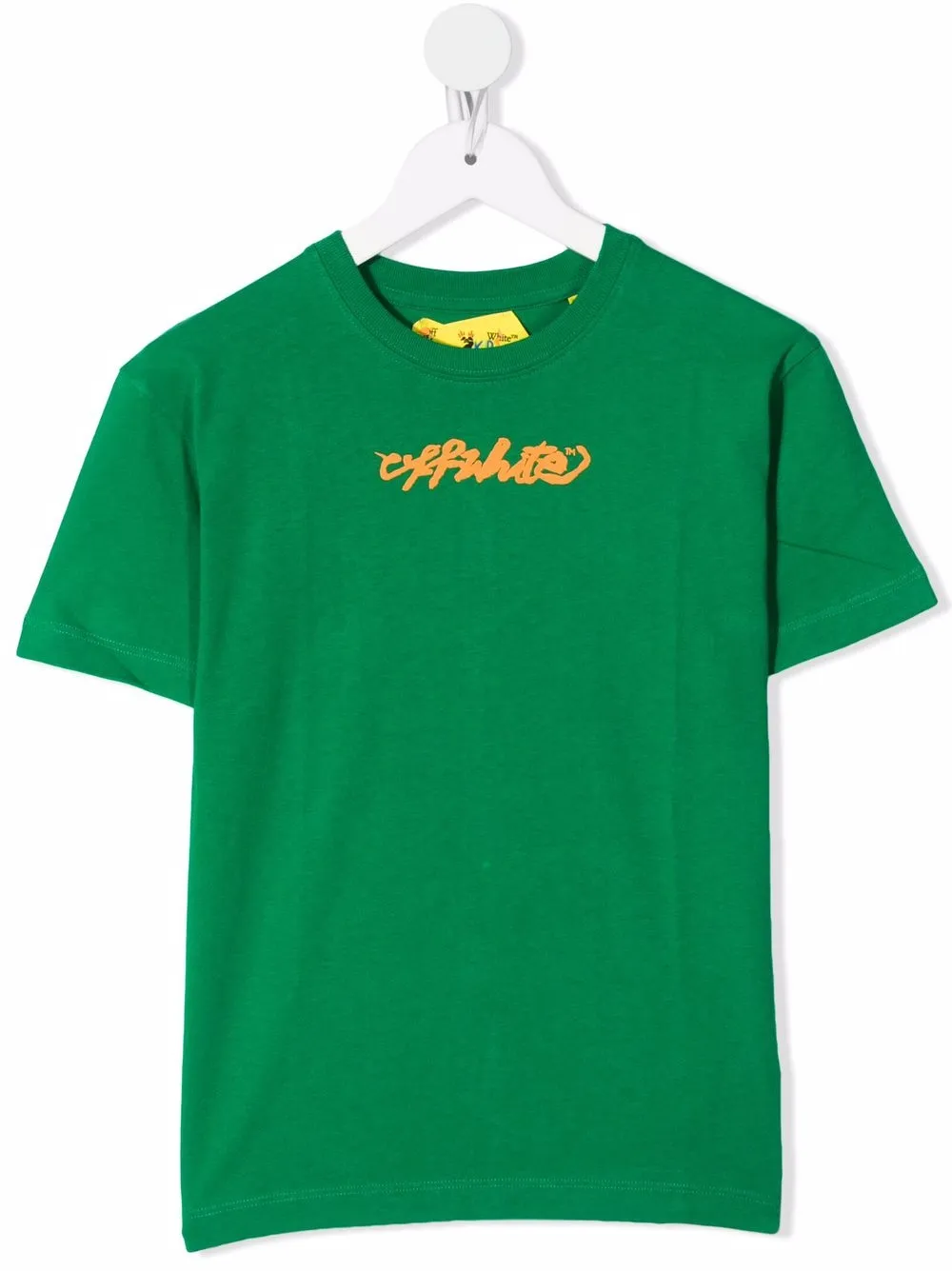 

Off-White Kids playera con logo - Verde
