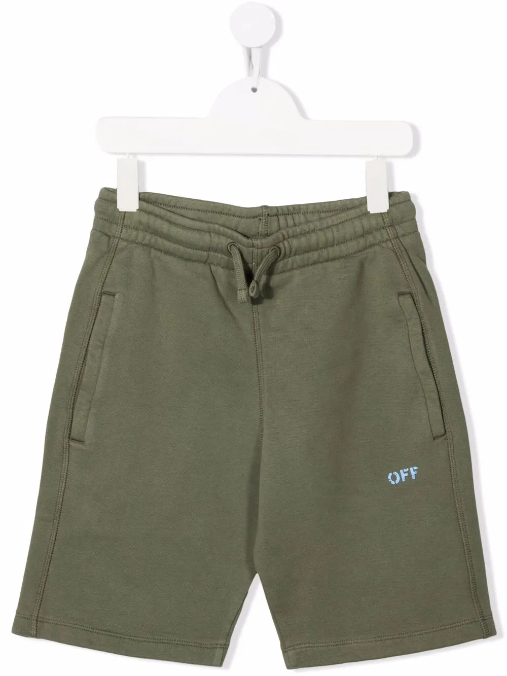 Off-White Kids шорты с логотипом