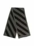 Off-White Kids Arrows motif scarf - Green