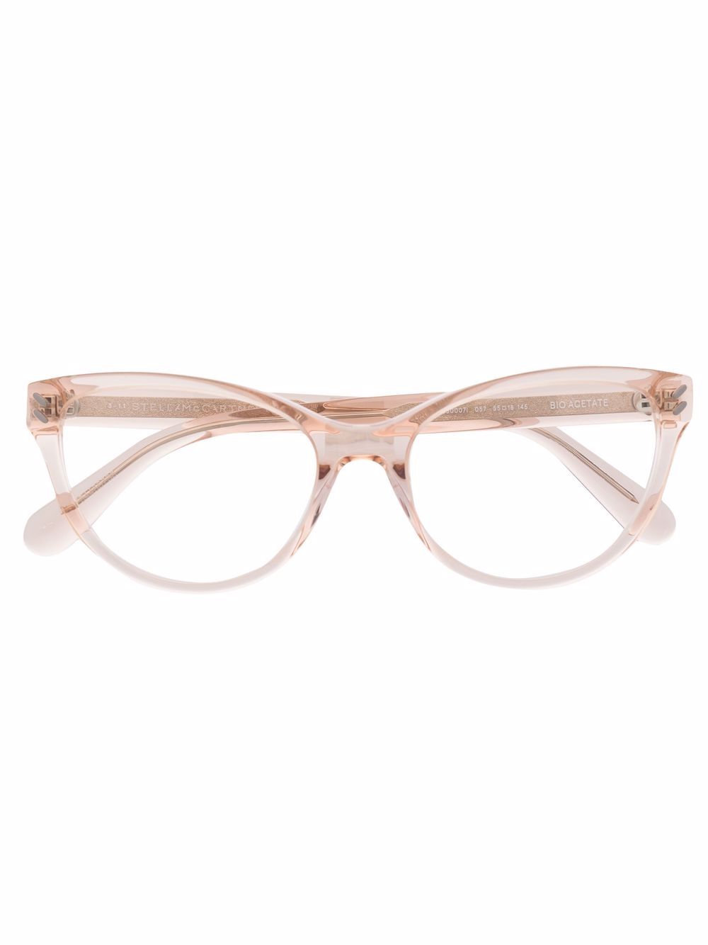 фото Stella mccartney eyewear очки в оправе 'кошачий глаз'