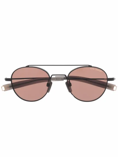 Dita Eyewear round pilot sunglasses