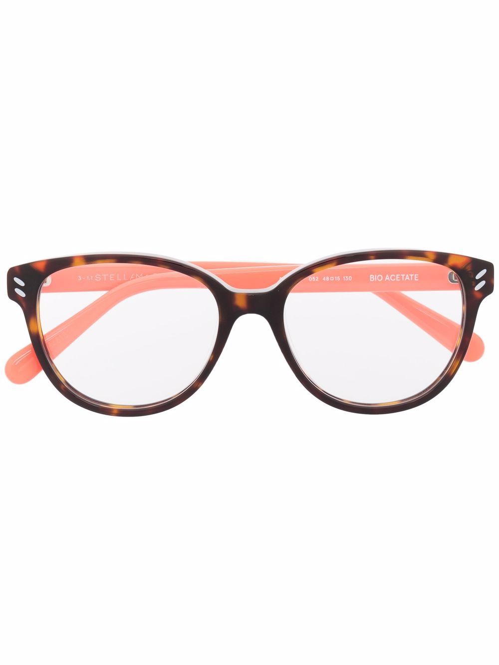 фото Stella mccartney eyewear очки в оправе 'кошачий глаз'