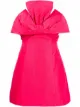 Image 1 of Carolina Herrera ruched sleeveless mini dress