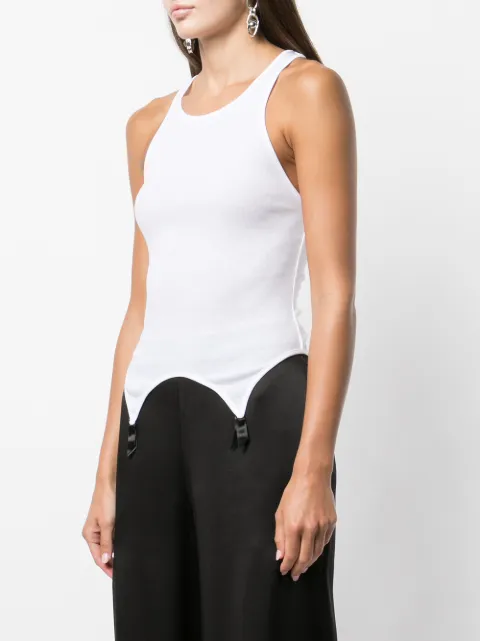 Kiki De Montparnasse Ribbed Garter Tank Top - Farfetch