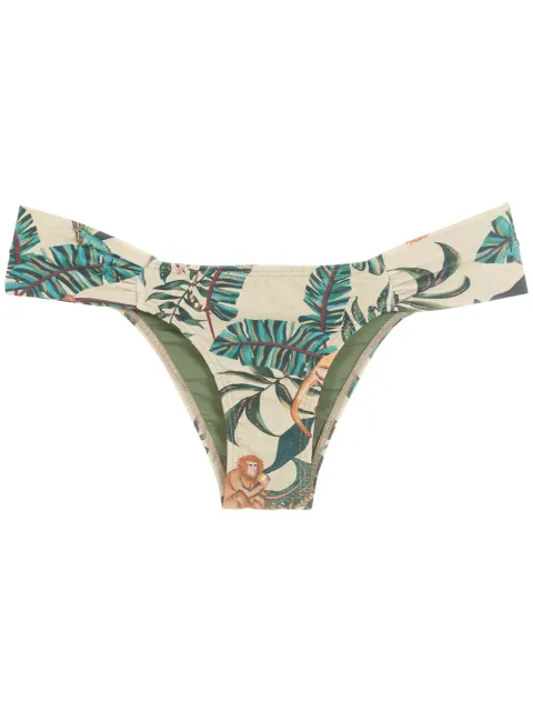 Lygia & Nanny Ritz leaf-print pants