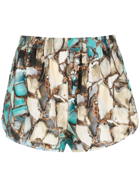 Lygia & Nanny Lee gemstone-print shorts
