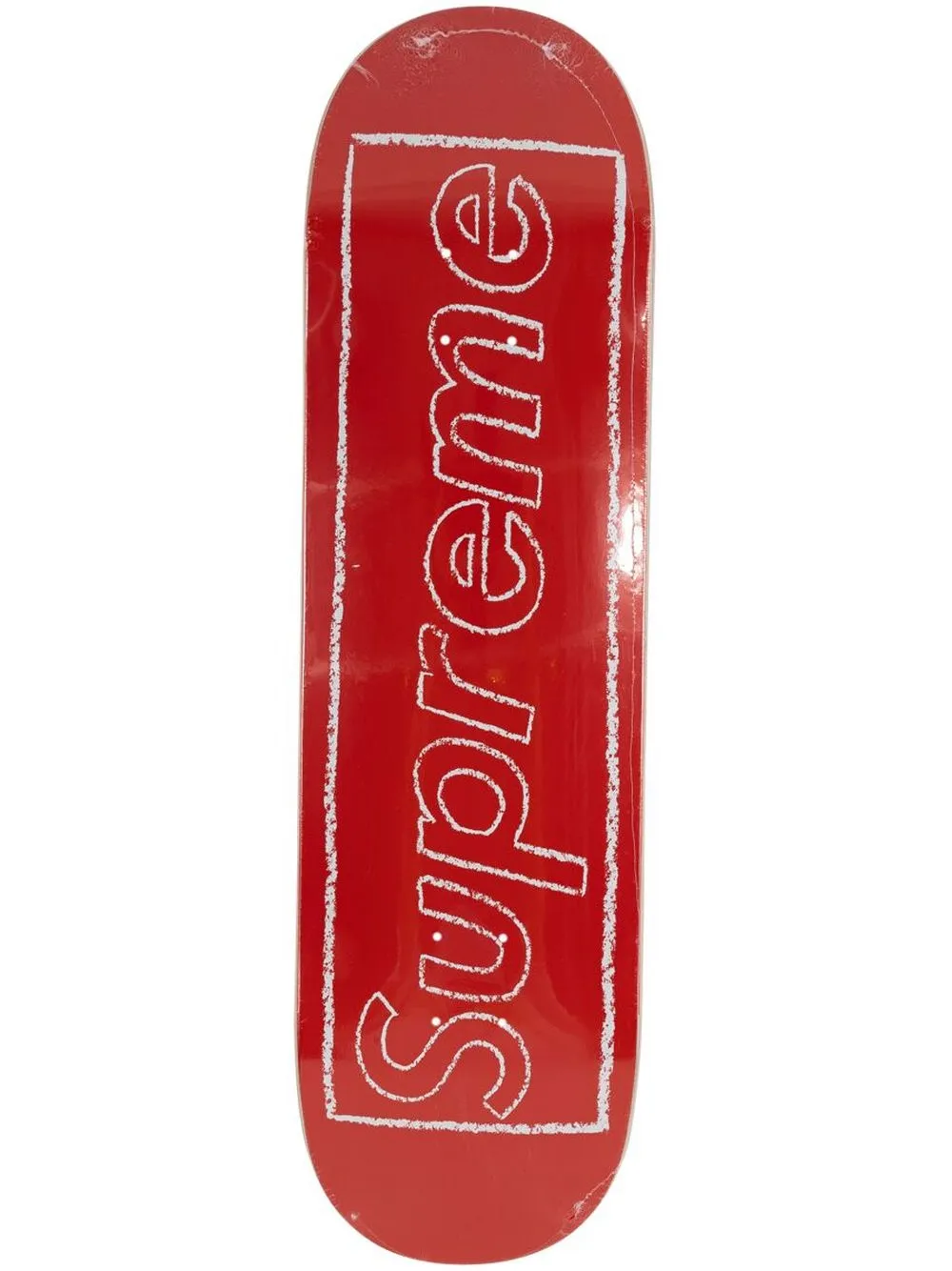 Supreme KAWS Chalk Logo Skateboard-