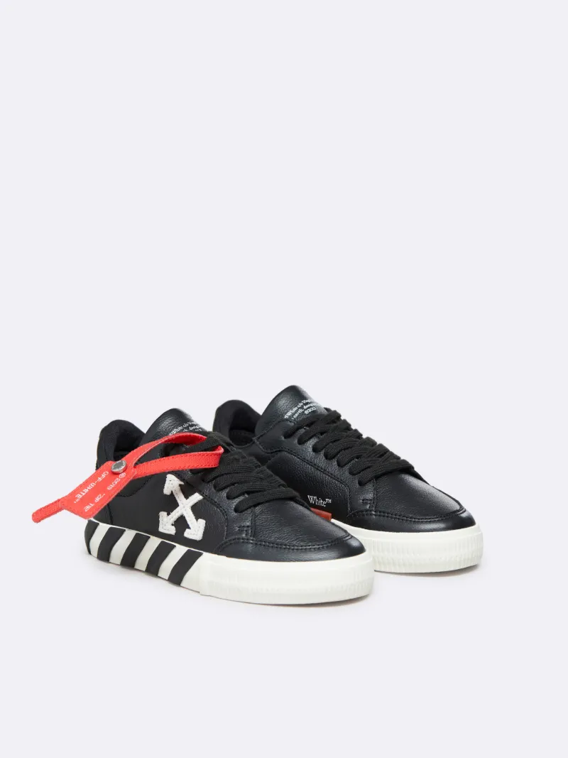 Black Vulcanized Sneakers