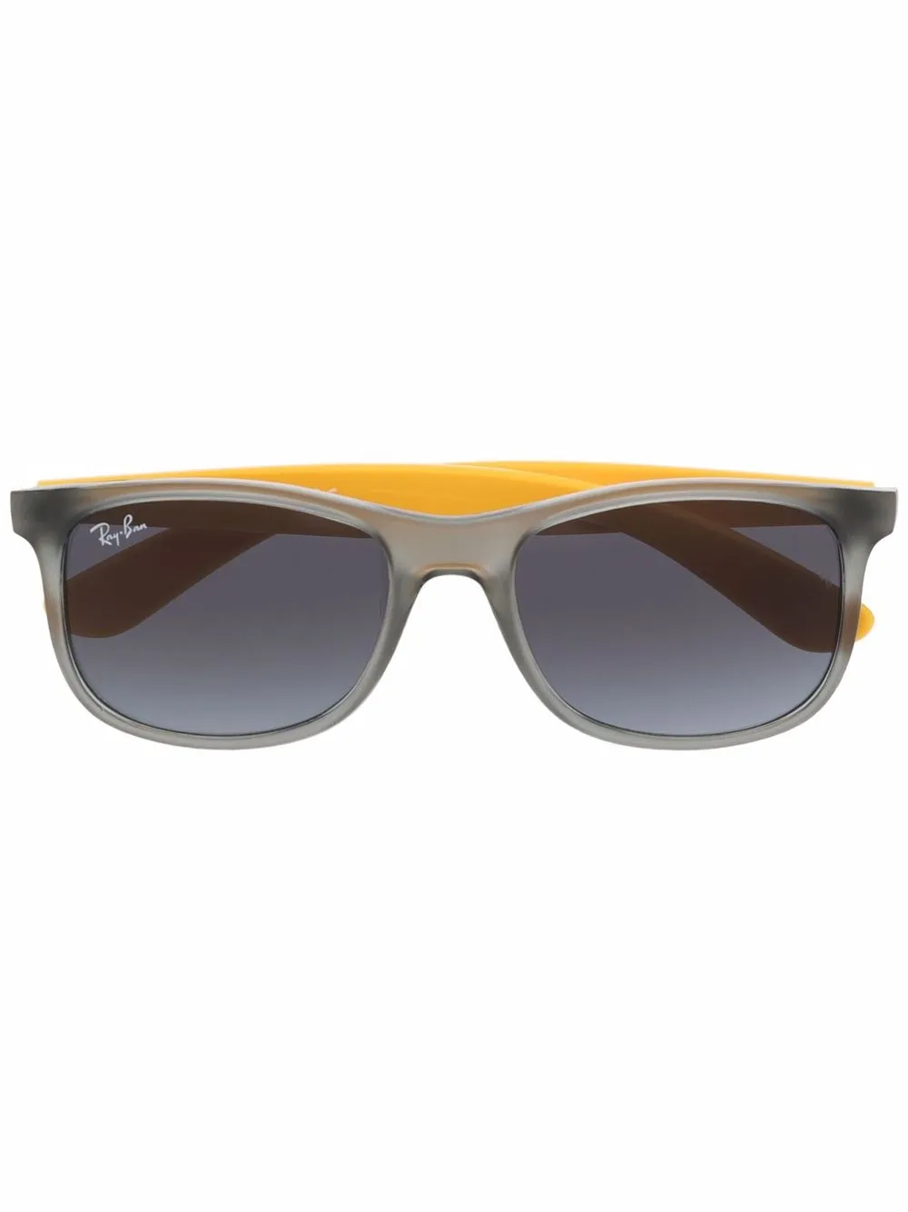 Ray-ban Junior Square-frame Sunglasses In 灰色
