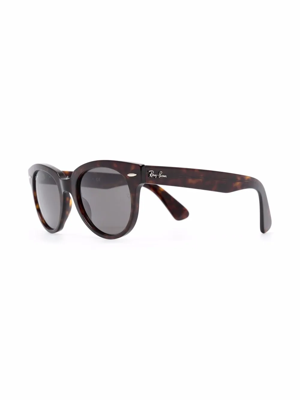 фото Ray-ban солнцезащитные очки orion в круглой оправе черепаховой расцветки