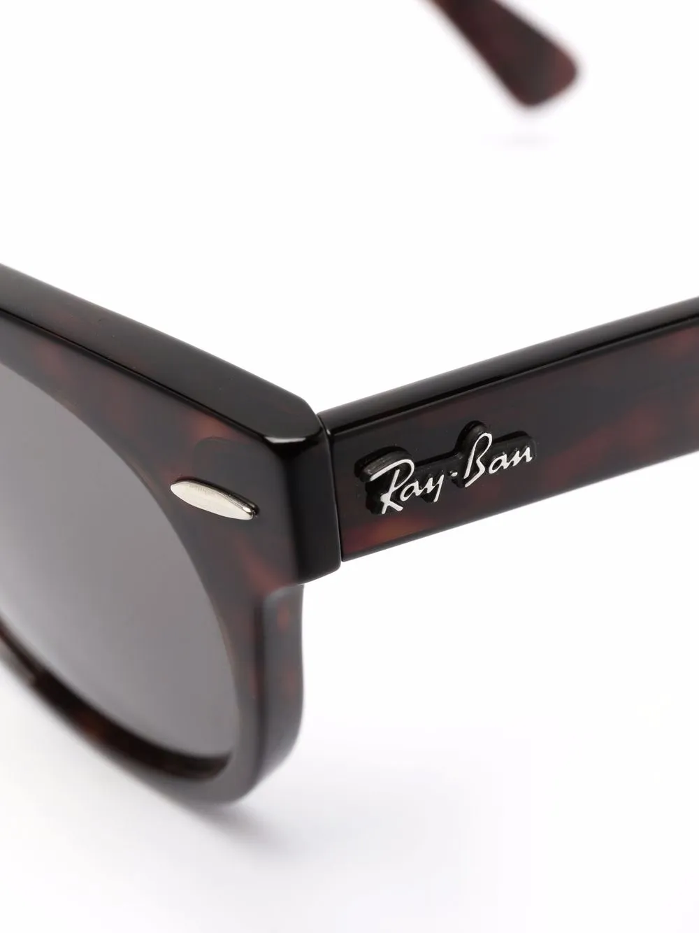 фото Ray-ban солнцезащитные очки orion в круглой оправе черепаховой расцветки